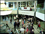 Convention hotel lobby