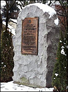 memorial stone