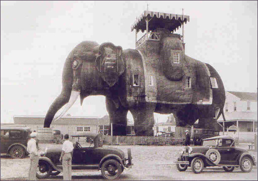 Lucy Elephant 1920s